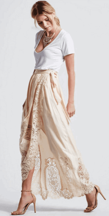 verona maxi skirt