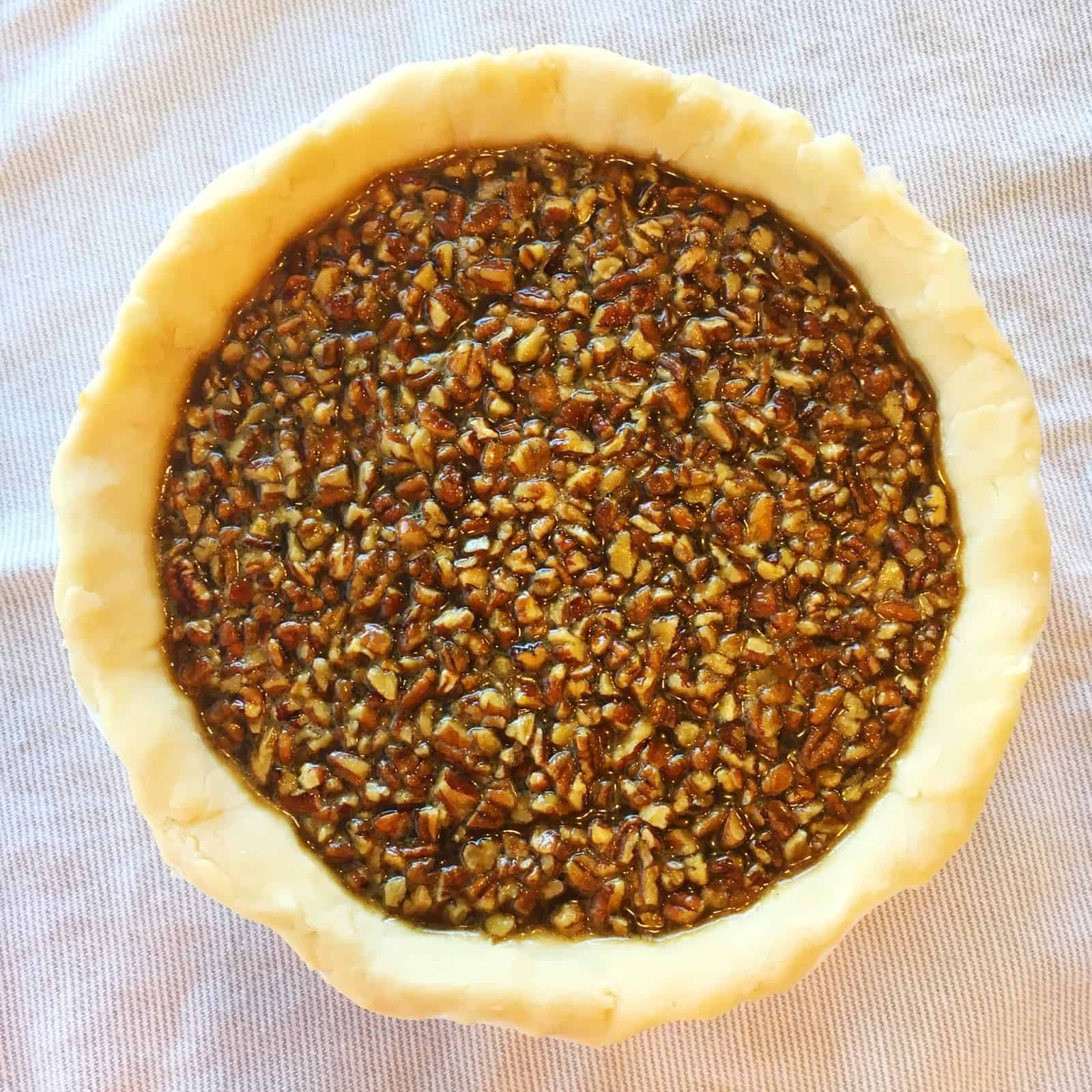 Bourbon and Brown Butter Pecan Pie