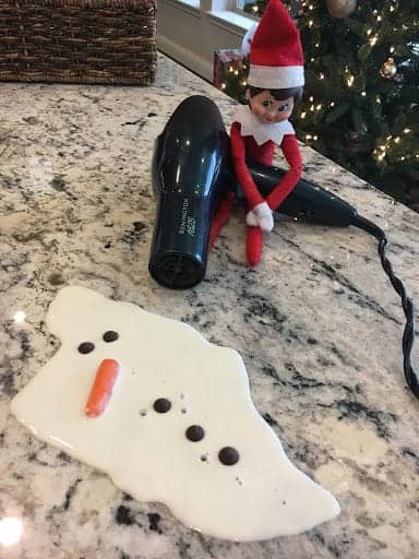 naughty elf on the shelf