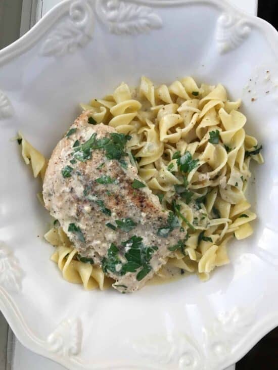 Pioneer Woman's Chicken in Mustard Cream Sauce
