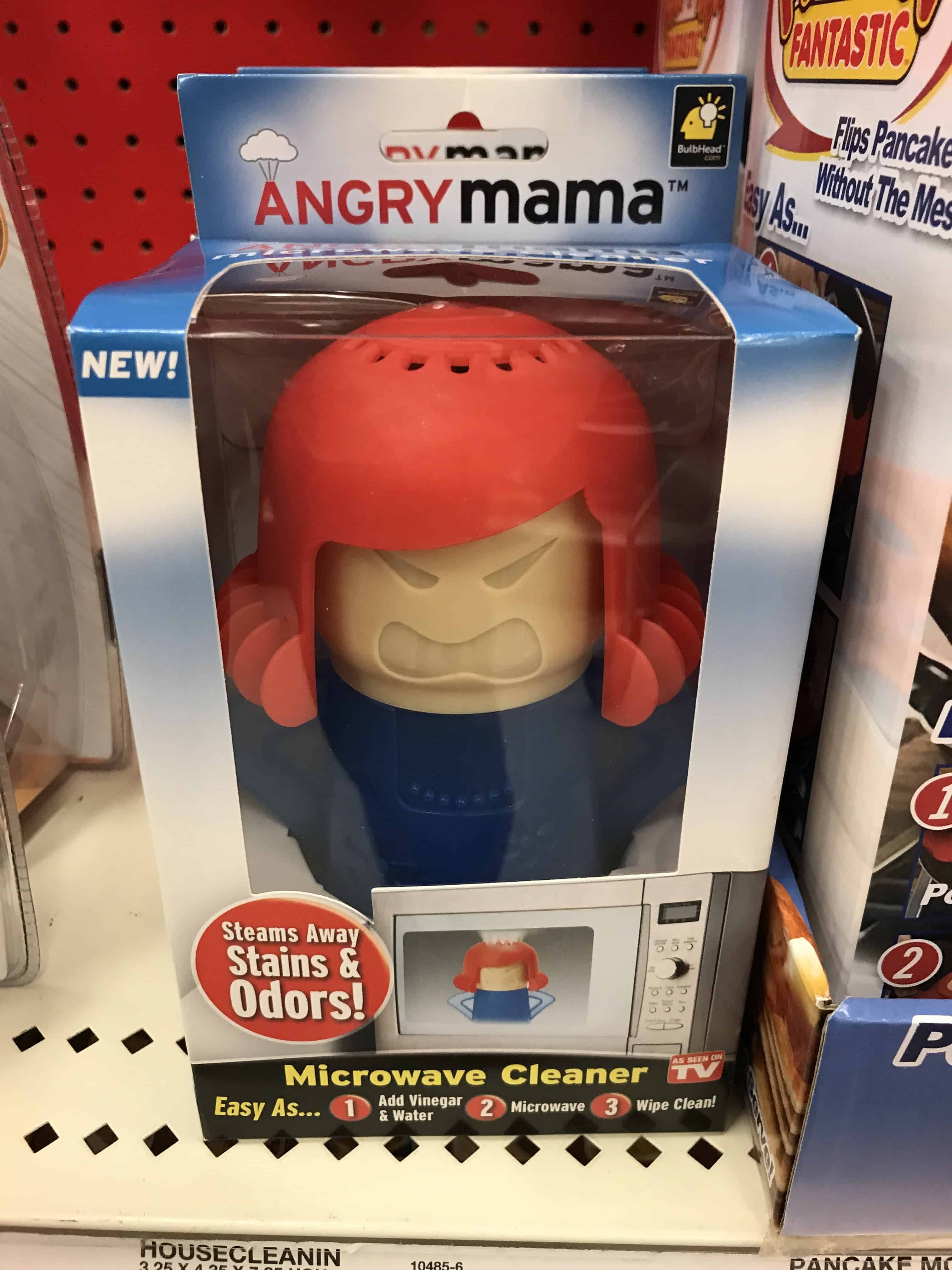 angry mama microwave cleaner