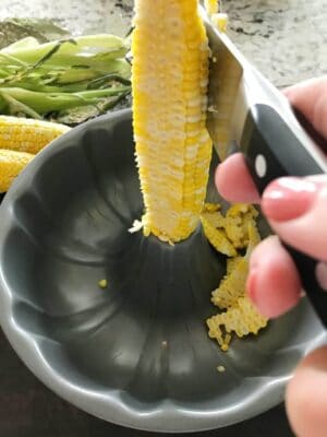 cut corn on the cob