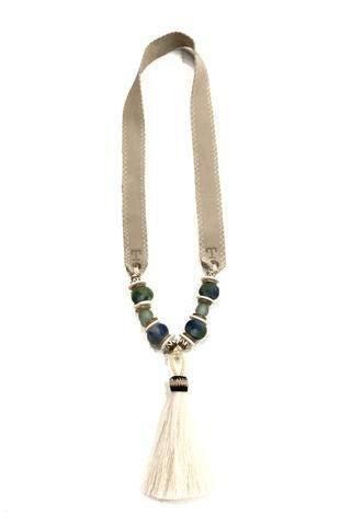 Twin & Twig TASSEL HORSE HAIR NECKLACE