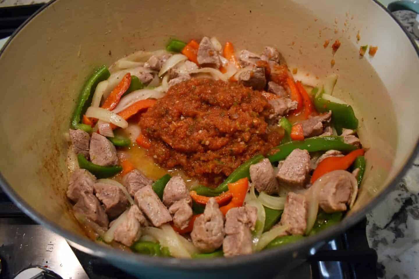 Mexican Pork Pineapple House Rules