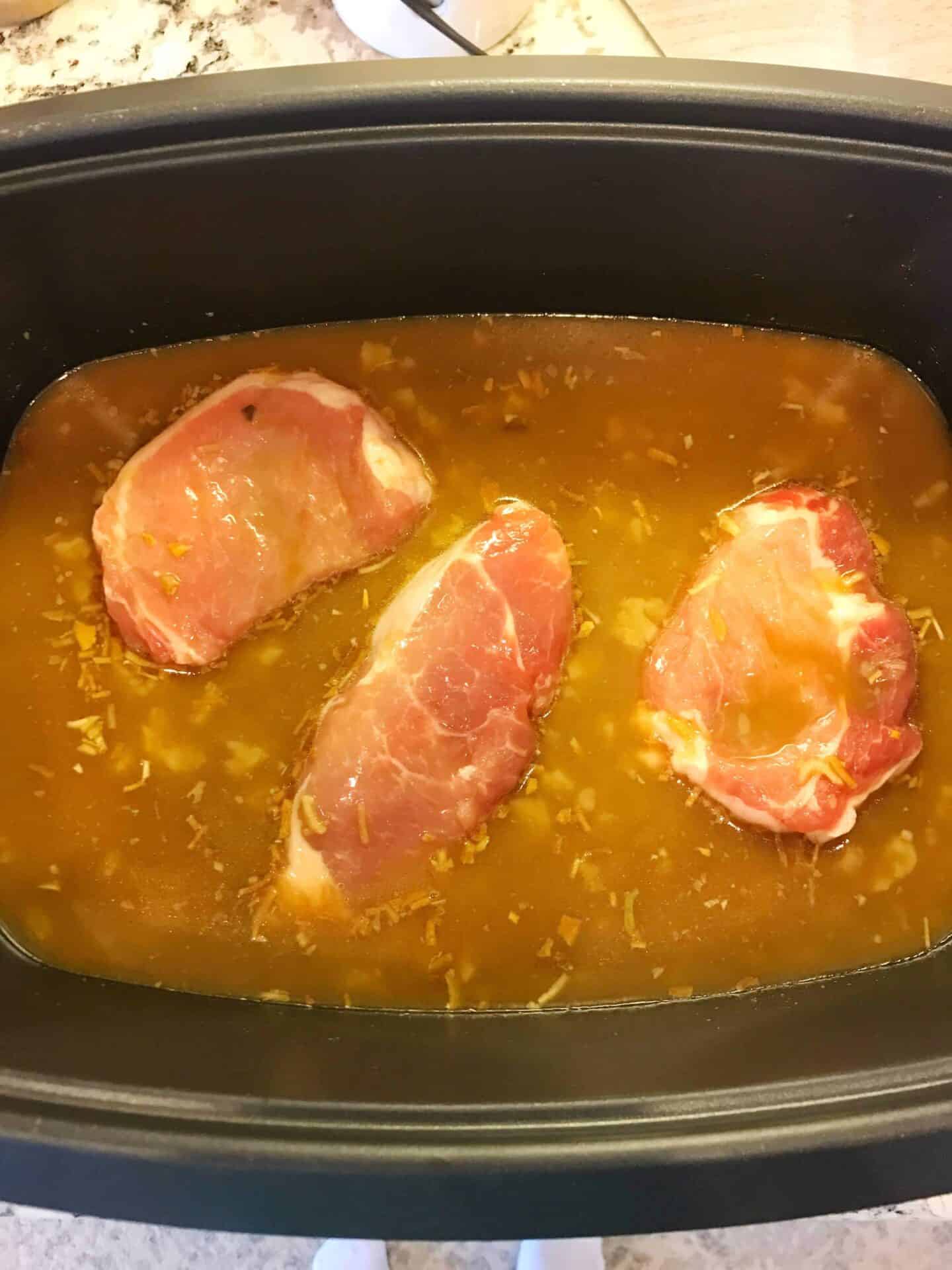 pork chops in crock pot