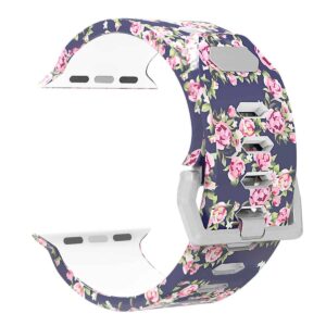 antemart apple watch band floral