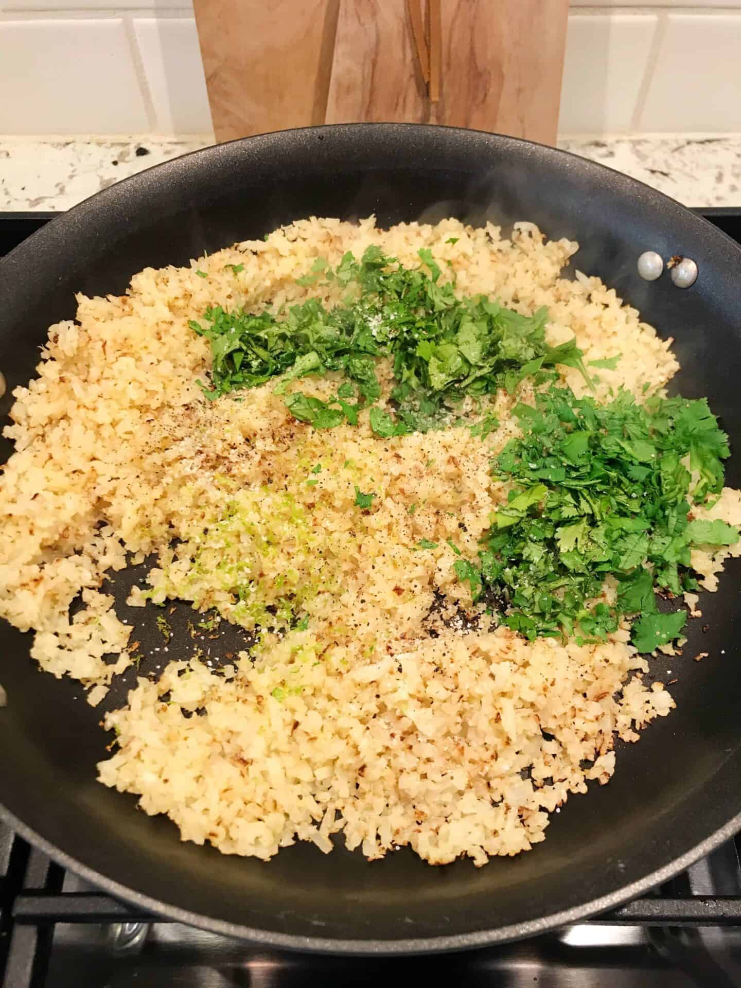 seasonings for cilantro lime rice