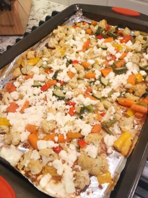 Clean Out the Fridge Roasted Veggies