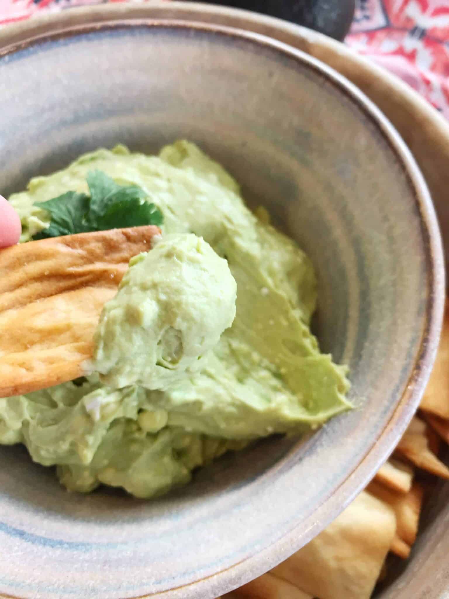 Avocado Goat Cheese Dip