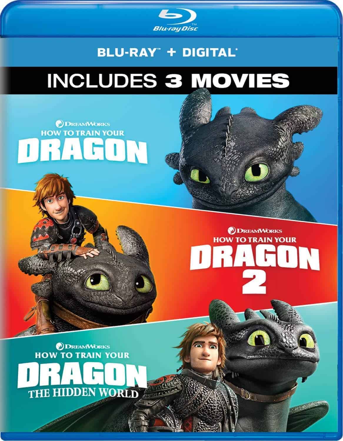 How to Train Your Dragon Blu Ray Set