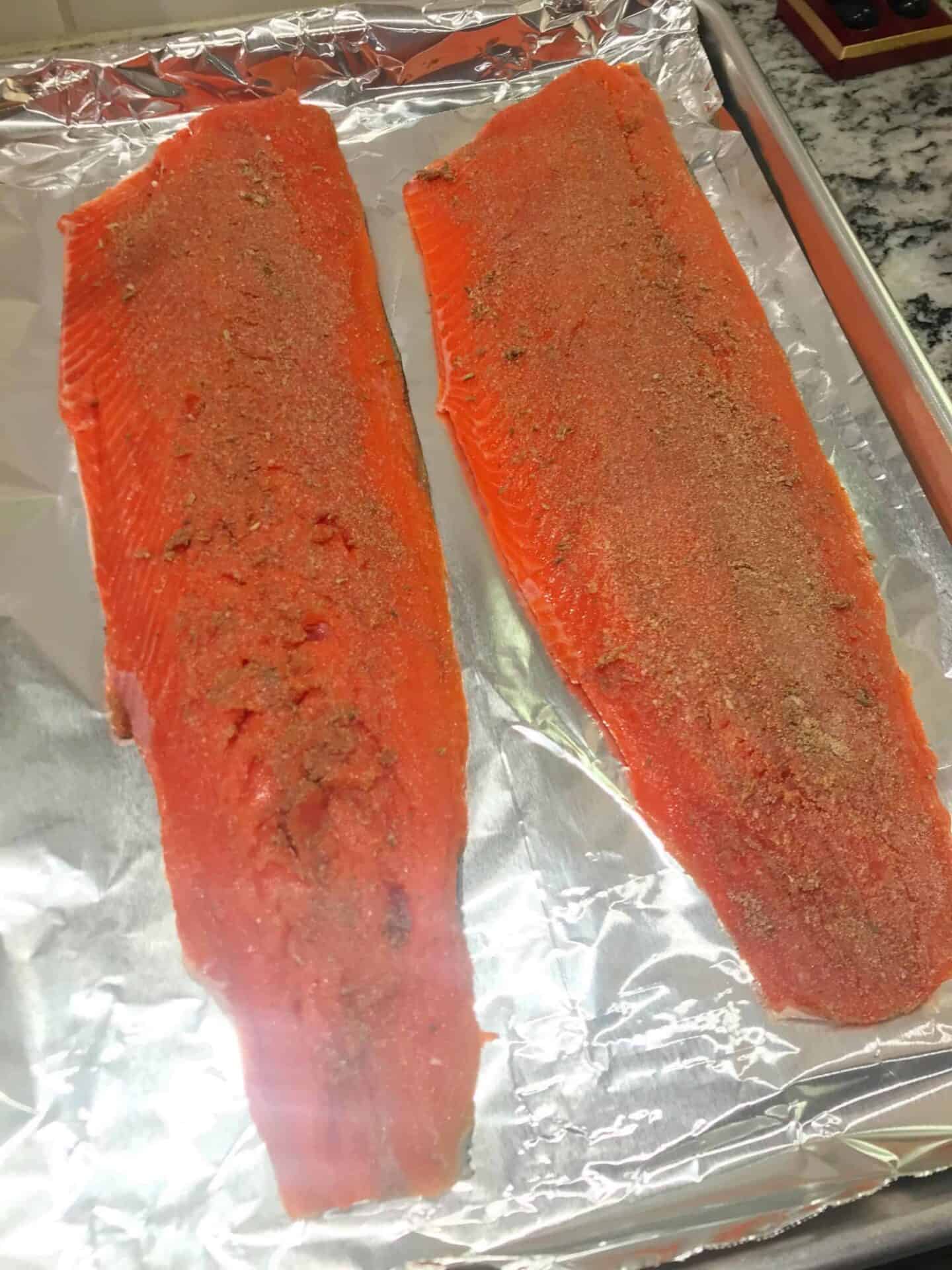 Easy Roasted Salmon