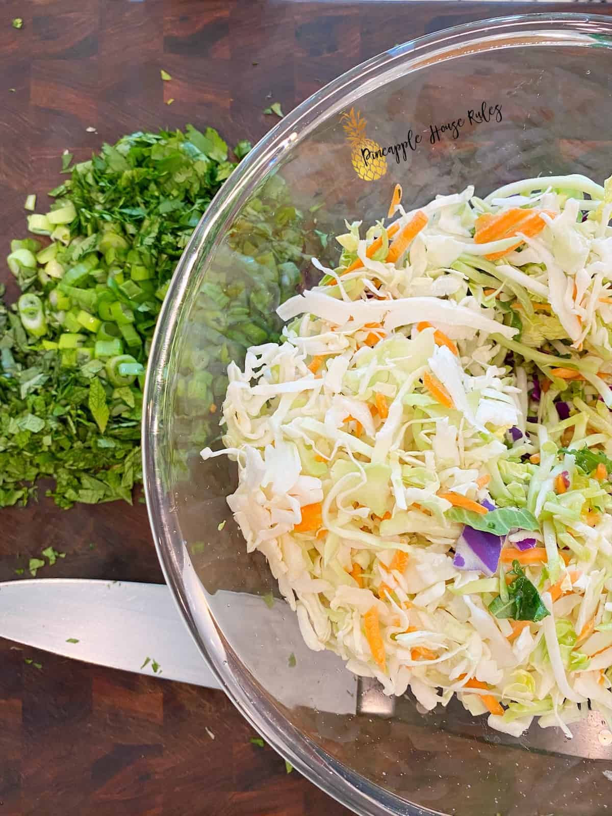 Tangy Herb Coleslaw