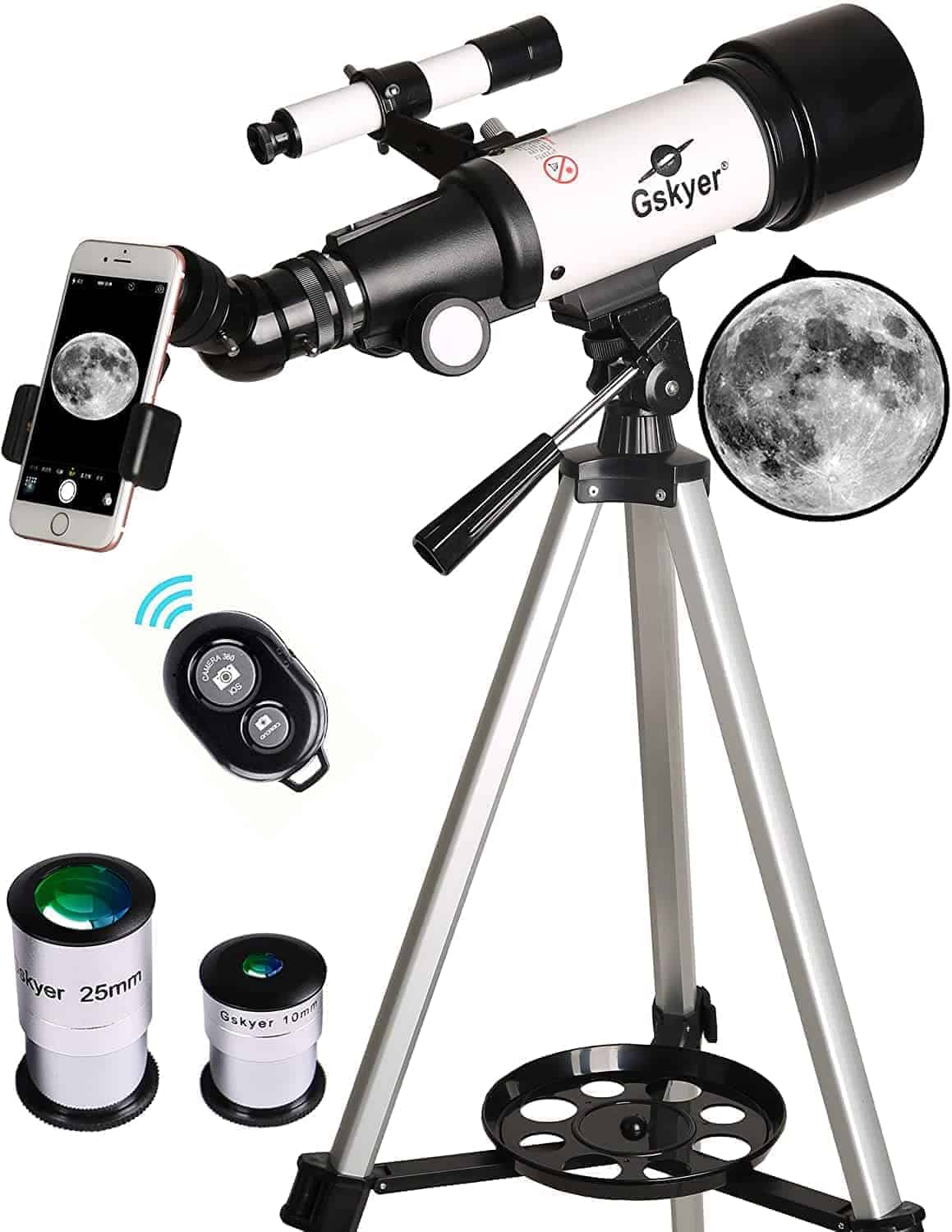 Telescope-with-Phone-Adapter-and-Bluetooth-Fathers-Day-Gift-Ideas