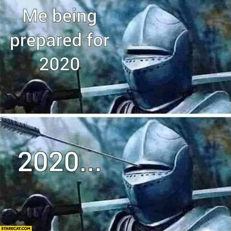 me-being-prepared-for-2020-full-armor-helmet-gets-hit-by-an-arrow-in-the-eyes