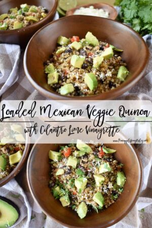 Loaded-Mexican-Veggie-Quinoa-with-Cilantro-Lime-Vinaigrette-Pinterest