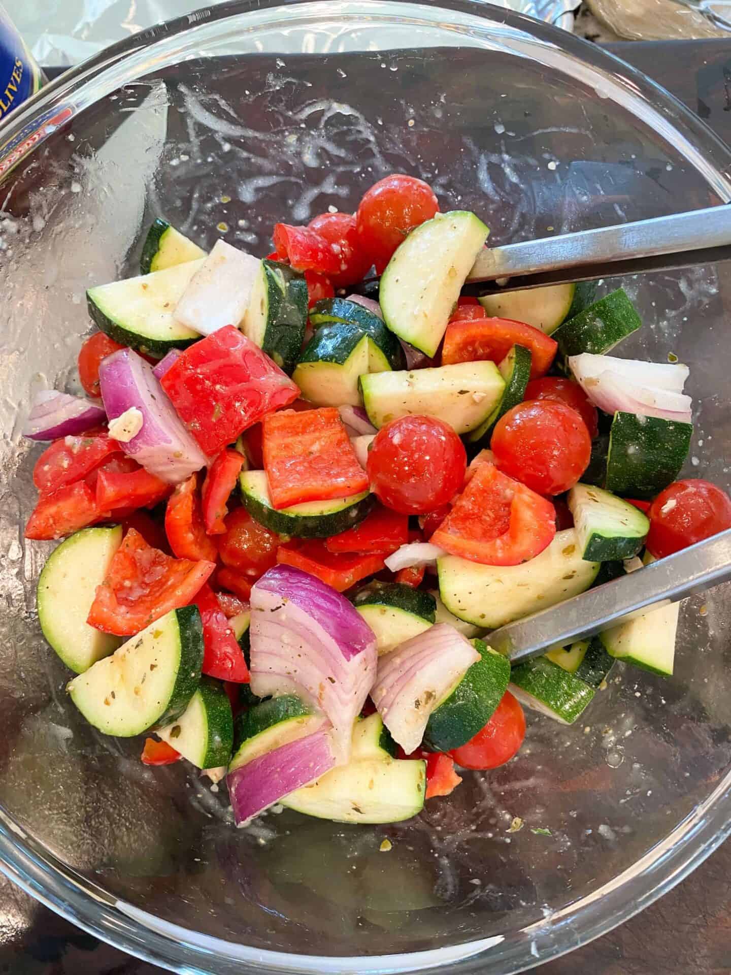 toss-vegetables-in-Greek-marinade