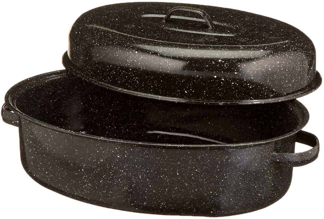 granite-ware-oval-roaster-with-insert