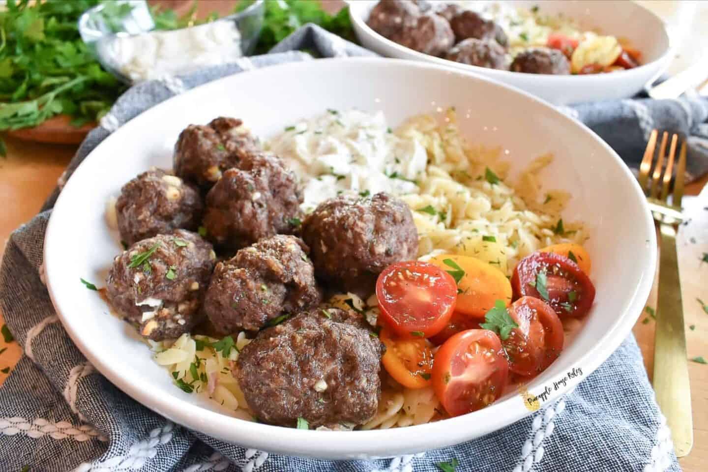 easy Greek Meatballs