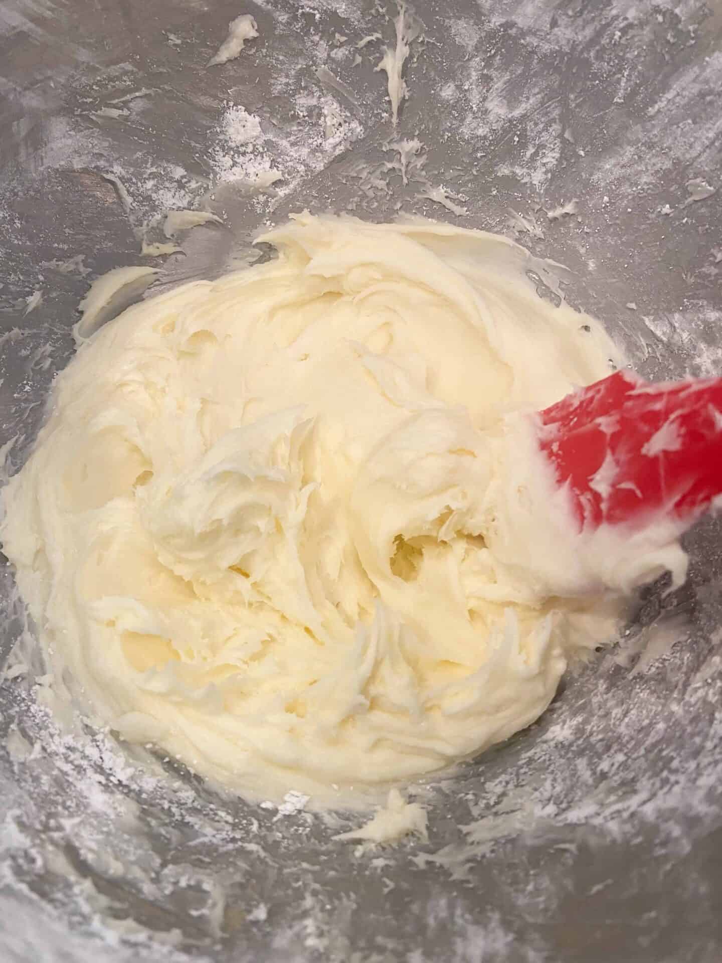 frosting mixed