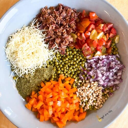 Pesto Pea Salad recipe