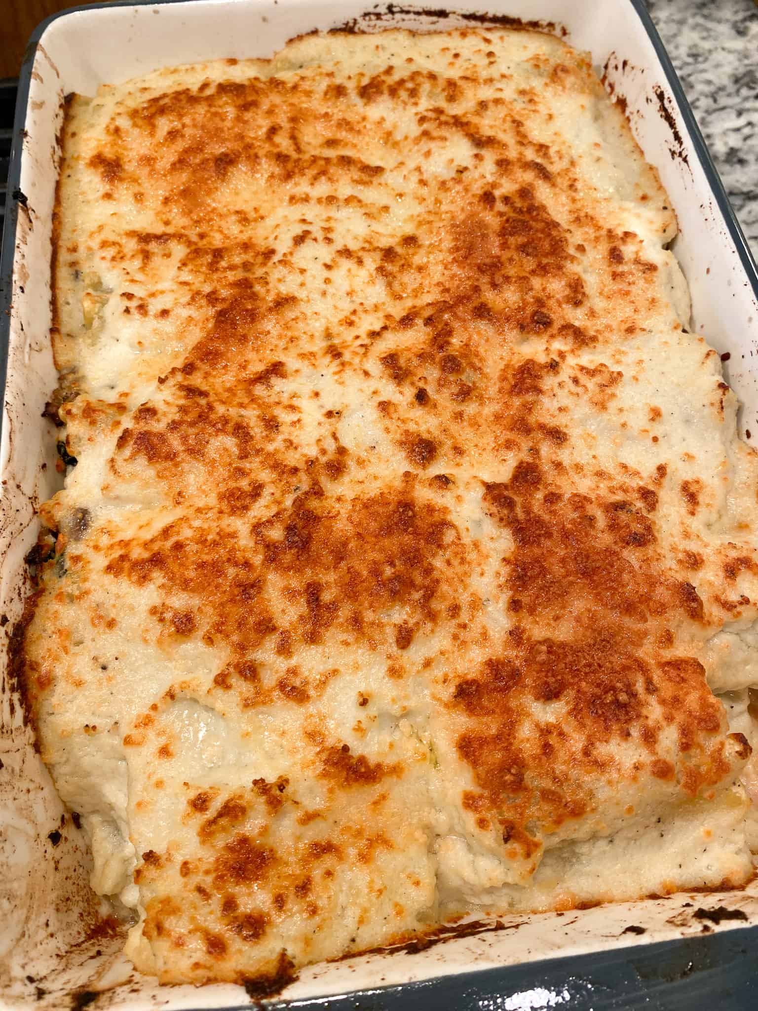 Cheesy Mushroom and Kale Lasagna Roll Ups