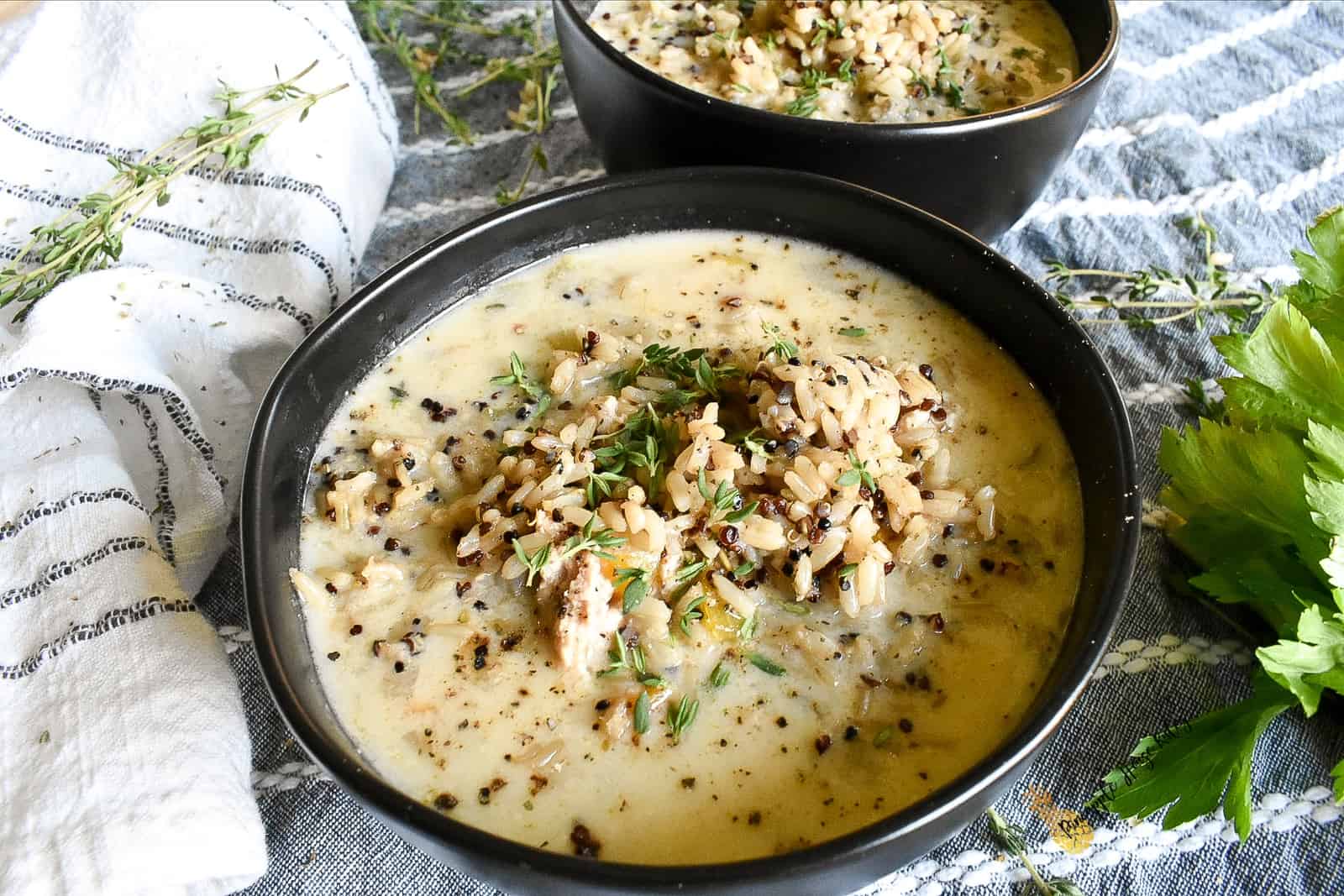 recipe Creamy Ground Turkey Soup