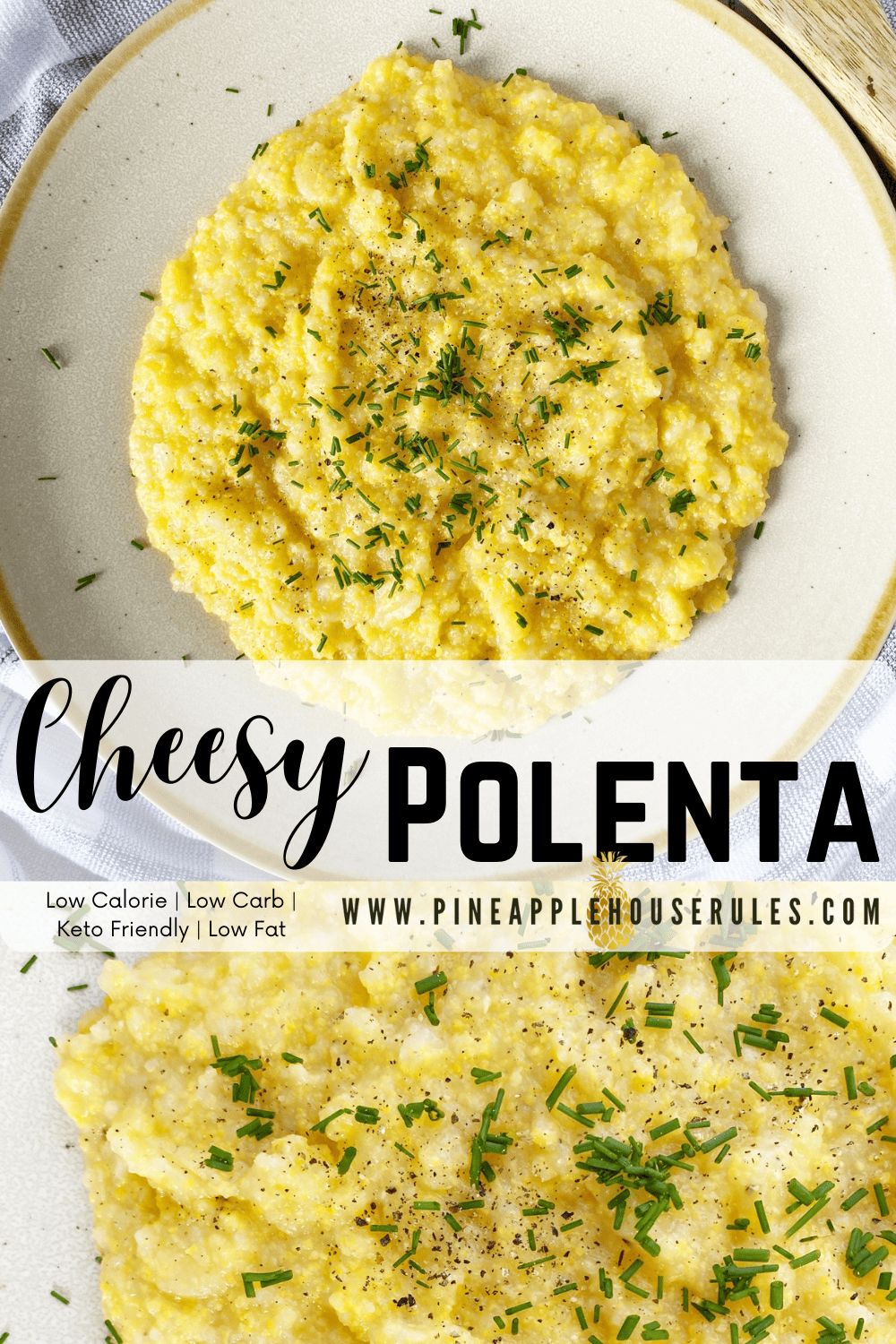 This Cheesy Polenta recipe is one of the easiest and tastiest side dishes you can make using things that can be kept on-hand in the pantry and fridge. A little cheese adds an amazing amount of flavor, too! Cheesy Polenta | Cheesy Polenta Recipes | Cheesy Polenta Recipes Easy | Cheesy Polenta Recipes Cheddar | Cheesy Polenta Recipes Tube | Polenta Recipes | Polenta Recipes Tube | Polenta Recipes Easy | Polenta Tube Recipes | Polenta Tube Recipes Easy | Side Dish Recipes | Side Dish Recipes Easy