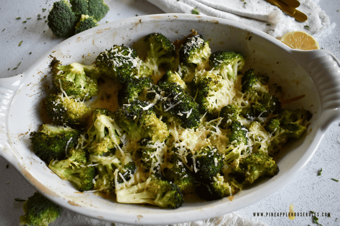 Lemon Parmesan Broccoli Recipe