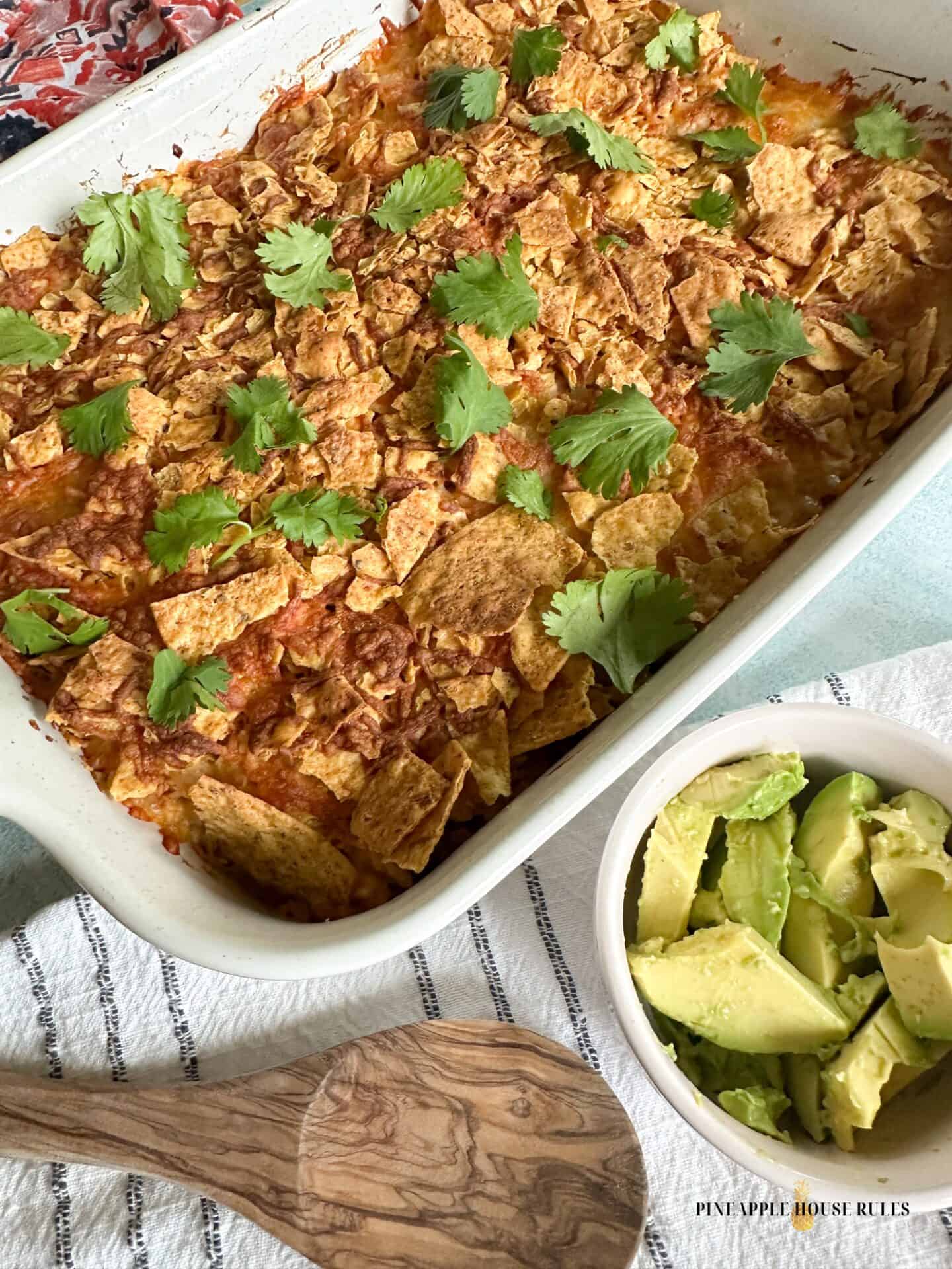 Chicken Enchilada Casserole Easy Family Recipe