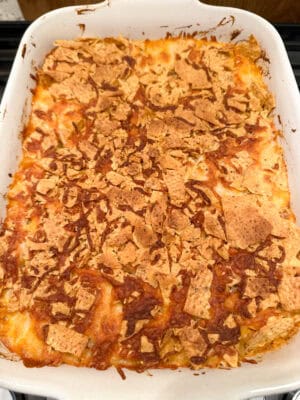 baked chicken enchilada casserole